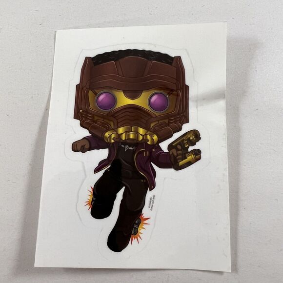 Funko POP! Marvel Collector Corps Decal Lot of 12 Stickers Thor Thanos Star Wars - Picture 12 of 16